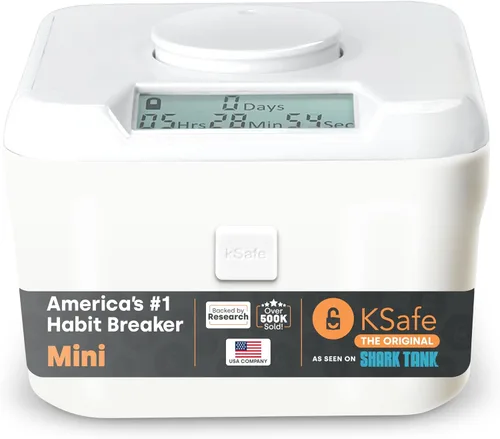 Miniatura 12 de Kitchen Safe: El Recipiente con Bloqueo por Tiempo, Cárcel para Celular, Caja de Bloqueo para Medicamentos, Rompe Malos Hábitos, Deja de Fumar, Deja
