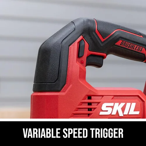 Miniatura 3 de SKIL PWR CORE - Sierra caladora sin escobillas de 20 V, incluye batería de 2.0 Ah y cargador - JS8290B-10