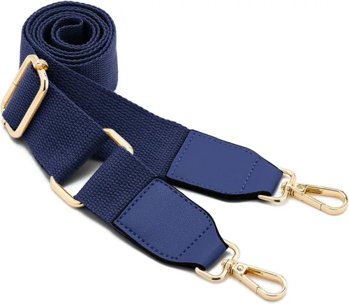 Miniatura 27 de Correa de Bolso de Hombro Ancha de Repuesto Ajustable Cinturón de Lona Bolso Cruzado Bolso de Mano