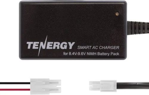 Tenergy Cargador inteligente para paquetes de batería de 8.4 V - 9.6 V NiMH con mini conector Tamiya + adaptador estándar Tamiya