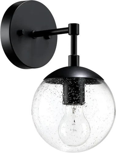 Miniatura 16 de Design House 519892 Kimball Industrial Farmhouse Luz de Pared Interior de 1 Luz con Pantalla de Metal para Pasillo, Baño, Cocina, Vestíbulo, Pintura