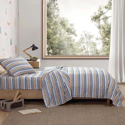 Miniatura 2 de Eddie Bauer Kids - Sábanas individuales, ropa de cama resistente a manchas para niños pequeños con fundas a juego, súper suave, ideal para artículos