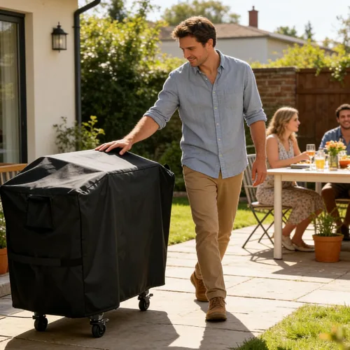 Miniatura 7 de Fundas para parrilla Blackstone Modelo 2350 2401 de 22 pulgadas, cubierta de barbacoa para parrilla Blackstone de 2 quemadores de 22 pulgadas