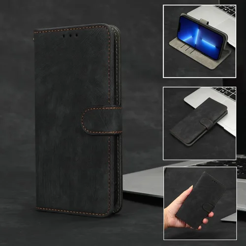 Miniatura 2 de Funda compatible con Umidigi G1, piel sintética con soporte para tarjetas, compatible con Umidigi G1 Max Flip magnético, cierre magnético, funda