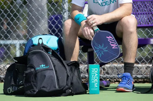 Miniatura 6 de Diadem ICON Performance Pickleball Paddle Fibra de carbono de grafito, núcleo de nido de abeja, cara de fibra de vidrio, protector de borde ultra