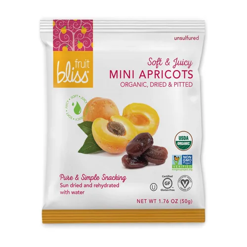 Miniatura 8 de Albaricoques turcos sin sulfatar – Bocadillos orgánicos de frutas secas de albaricoques – Snacks saludables para aperitivos sobre la marcha