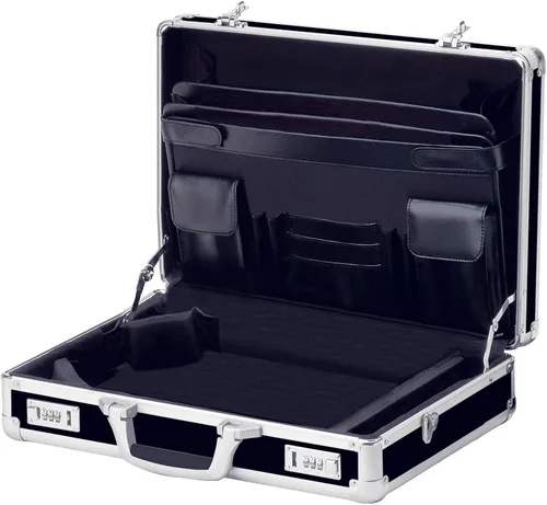 Miniatura 3 de Vaultz Estuche para portátil con candado, Negro