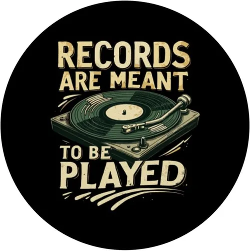 Miniatura 3 de Vinyl Record Collector Retro Music Turntable Lover PopSockets Adhesive PopGrip