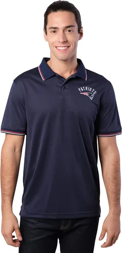 Miniatura 16 de Ultra Game - Polo de jersey de la NFL para hombre, súper suave y de secado rápido