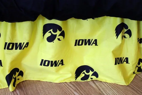 Miniatura 13 de College Covers Everything Comfy Nebraska Cornhuskers - Falda de cama con volantes, tamaño individual