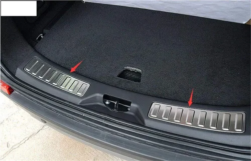 YIWANG Protector de parachoques de acero inoxidable 304 para puerta trasera interior de automóvil, 2 piezas para Land Rover Discovery Sport
