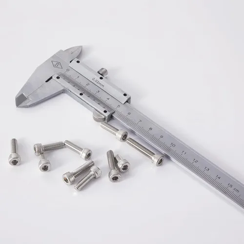 Miniatura 7 de M5 x 10 mm, 14 mm, 18 mm, 20 mm, 25 mm Tornillos de cabeza hexagonal, Acero inoxidable 304, unidad hexagonal Allen métrica, acabado brillante
