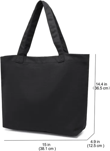 Miniatura 4 de Bolsa de hombro con bolsillo para transportar esterilla de yoga Moyaqi de lona, bolsa de transporte para oficina, entrenamiento, pilates, viaje