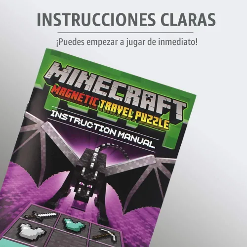 Miniatura 4 de ThinkFun – Rompecabezas magnético de Minecraft para viaje, juego lógico y juguete STEM para niños a partir de 8 años
