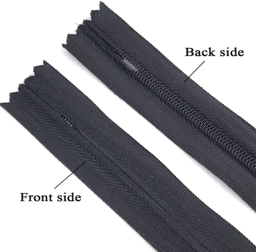 Miniatura 4 de 20 piezas de cremallera invisible de nailon, para coser para prendas hechas a mano/bolsos/textiles para el hogar, especial para costurero