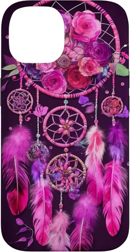 Miniatura 4 de Feather and Flower Dream Catcher Designed Case for iPhone 17