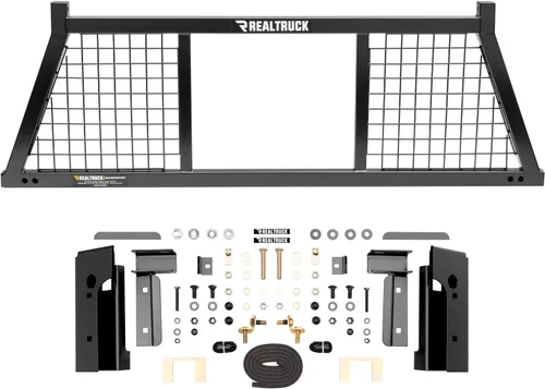 Miniatura 2 de RealTruck Backrack Bastidor Original + Kit de Herramientas para uso con Cama Estándar, Combo Negro, Sin Taladro 15004 & 30123 Compatible