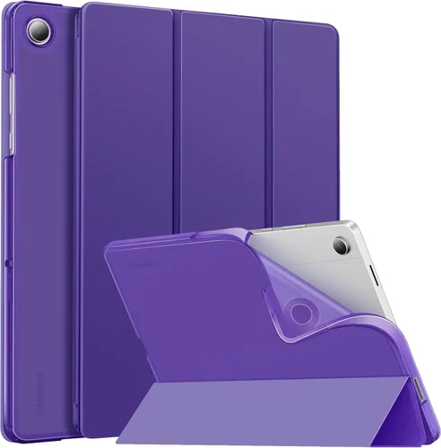 Miniatura 33 de MoKo Funda compatible con Samsung Galaxy Tab A7 Lite de 8.7 pulgadas 2021 (SM-T225/T220/T227), funda inteligente delgada y ligera con triple soporte