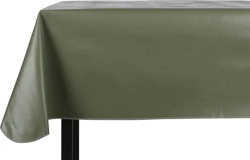 Miniatura 13 de Yourtablecloth - Mantel de vinilo de alta resistencia rectangular o cuadrado – calibre 6 – parte trasera de franela – mantel lavable