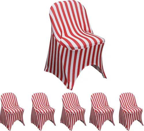 Miniatura 49 de YOUR CHAIR COVERS - Funda para silla plegable de elastano azul claro - Funda de cojín tapizada plegable elástica ajustable extraíble lavable