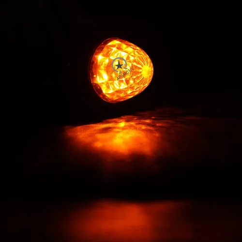 Miniatura 5 de Paquete de 10 luces LED para semirremolques para semirremolques, 12 V, impermeable, luces de pollo ámbar para semircamiones, carga carga, luces