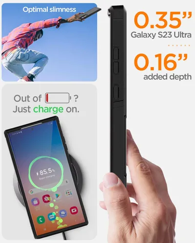Miniatura 6 de AICase Funda para Samsung Galaxy S23 Ultra, resistente protección contra caídas, cuerpo completo, resistente a prueba de golpes y polvo, multicapa