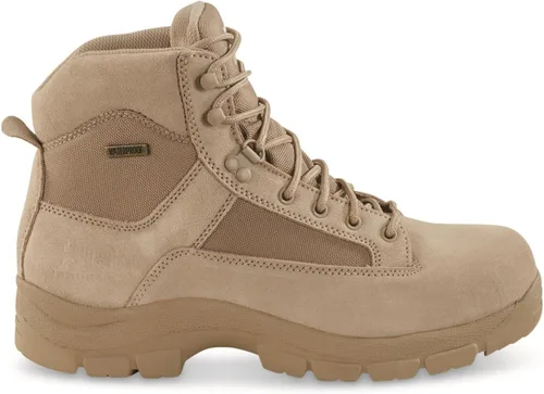 Miniatura 9 de HQ ISSUE Botas tácticas de desierto para hombre, 6 pulgadas, impermeables, para combate, zapatos de senderismo