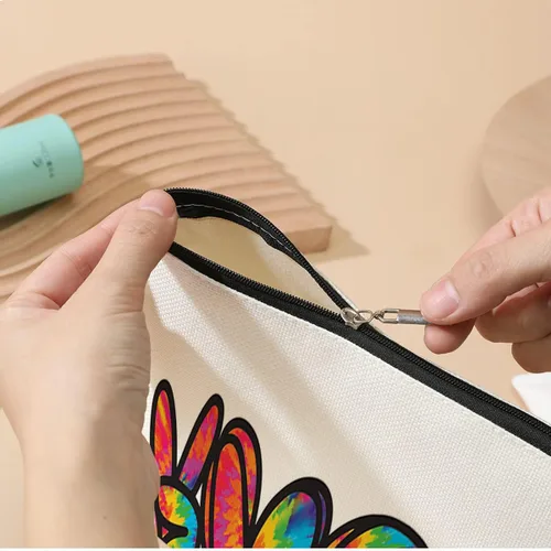Miniatura 4 de DJHUNG Bolsa de cosméticos de voleibol de acuarela, bolsa de maquillaje, bolsa de voleibol, regalos para amantes del deporte, entrenador, regalos