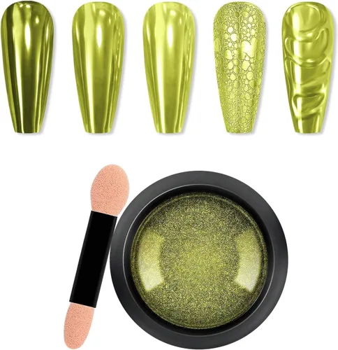 Miniatura 13 de Polvo de uñas cromado de espejo metálico para uñas de gel, polvo holográfico de cromo, para decoración de uñas en el hogar, salón de bricolaje