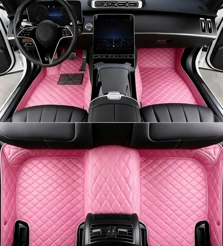 Miniatura 6 de Tapetes de cuero para automóvil con protección para todo tipo de clima personalizados para autos sedán, SUV y deportivos, tapete impermeable