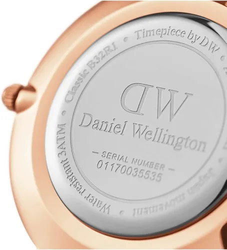 Miniatura 4 de Daniel Wellington Reloj Petite St Mawes, correa de cuero marrón italiano