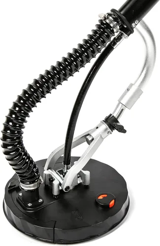 Miniatura 4 de WEN DW6395 Lijadora de paneles de yeso de velocidad variable de 6.3 amperios con motor de montaje medio, negro y lijadora DW120SP para paneles
