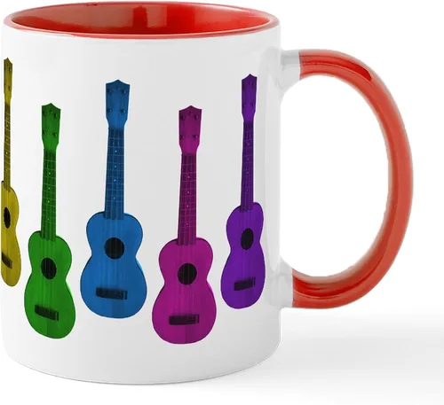 Miniatura 36 de CafePress Jake's Rainbow Shark - Taza de café de cerámica (11 oz)