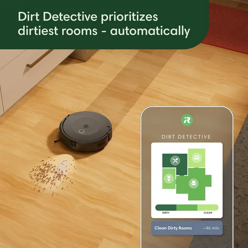 Miniatura 7 de iRobot Roomba Combo 10 Max Robot Aspirador y Trapeador + Base AutoWash (x0850) – Base multifuncional, cubo de recarga, lava y seca su almohadilla