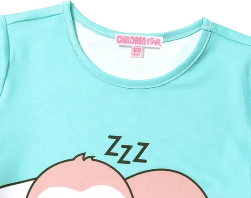 Miniatura 3 de CHILDRENSTAR Pijamas de verano a juego para niñas y muñecas, conjunto de pijamas de manga corta