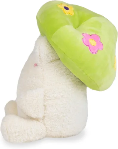 Miniatura 3 de Cuddle Barn PlushGoals - Groovy Daisies Toadstool Wawa The Froggie Soft Kawaii Flower Cute Frog Juguete de peluche de rana, 9 pulgadas