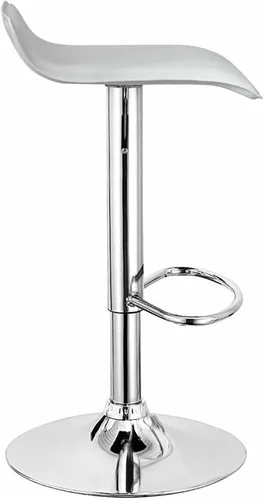 Miniatura 3 de Taburetes de bar altos, 4 juegos de taburetes giratorios de elevación ajustable, taburetes de bar giratorios de piel sintética, sillas de cocina