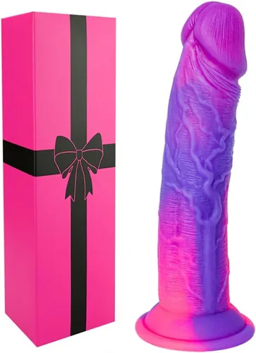 Consoladore de silicona líquida grande y suave con ventosa, consolador anal realista de 9 pulgadas, fantasía para mujeres, hombres, lesbianas, XL
