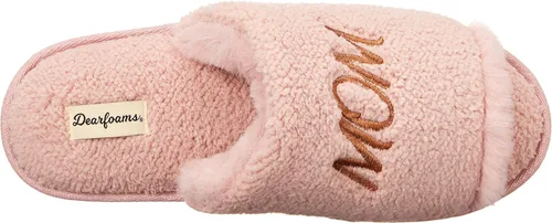 Miniatura 5 de Dearfoams Pantuflas de espuma viscoelástica para mujer