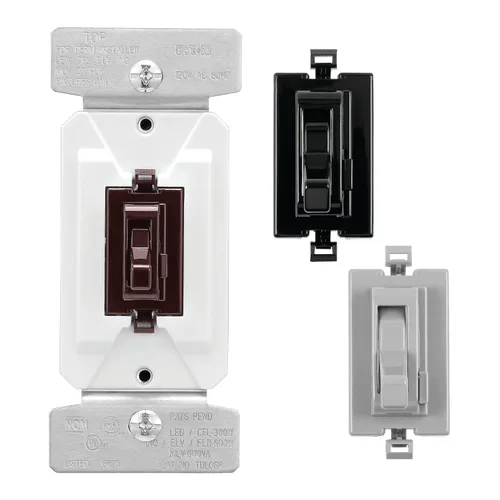 Eaton Regulador universal de palanca 120V, negro/marrón/gris