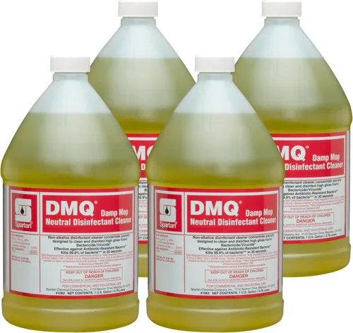 SPARTAN DMQ Limpiador desinfectante neutra caja de 4 galones