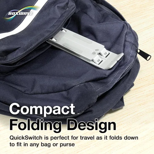Miniatura 5 de BoxWave Soporte y soporte compatible con ASUS ROG Flow Z13 (2022) - Soporte compacto QuickSwitch, elevador plegable portátil de visión multiángulo