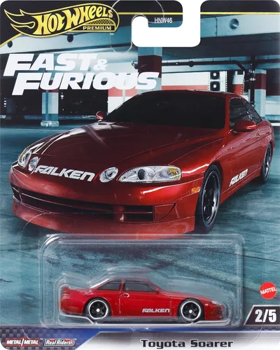 Miniatura 6 de Hot Wheels Auto de juguete, Fast & Furious de primera calidad a escala 1:64 fundido a presión Toyota Soarer para coleccionistas inspirados
