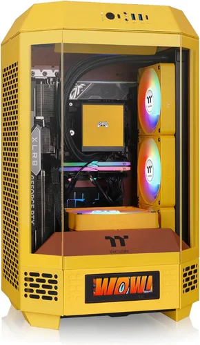 Miniatura 8 de Thermaltake Torre 250 Negra Mini-ITX Mini Torre; Incluye 2 ventiladores CT de 120mm; Soporte para radiador de 360mm; Espacio para GPU de 360mm; Negro