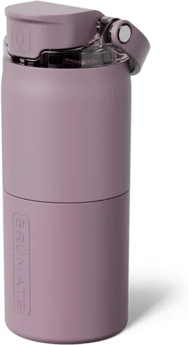 Miniatura 7 de BrüMate Rise - Botella de agua de 18 onzas con popote de silicona cubierto Botella de agua para niños aislada 100% a prueba de fugas Base apta