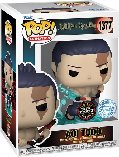 Miniatura 4 de Funko Pop! Animación: Jujutsu Kaisen - Aoi Todo Edición Especial Multicolor Figura de Vinilo Exclusiva #1377 - Solo Común