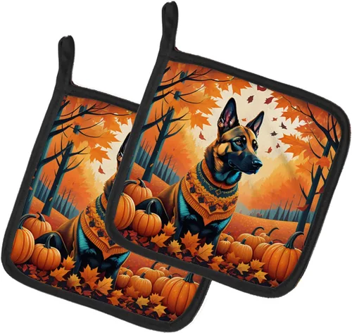 Miniatura 33 de Caroline's Treasures DAC1022PTHD Border Collie - Juego de soportes para ollas resistentes al calor, almohadillas calientes para horno, para cocinar