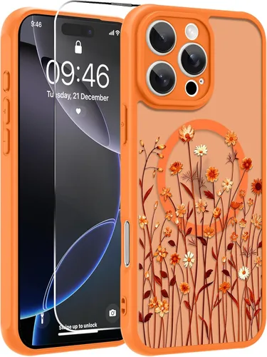 Miniatura 11 de OOK Funda magnética para iPhone 11 [compatible con MagSafe] Funda delgada mate translúcida negra para iPhone 11, funda protectora de lente de Negro
