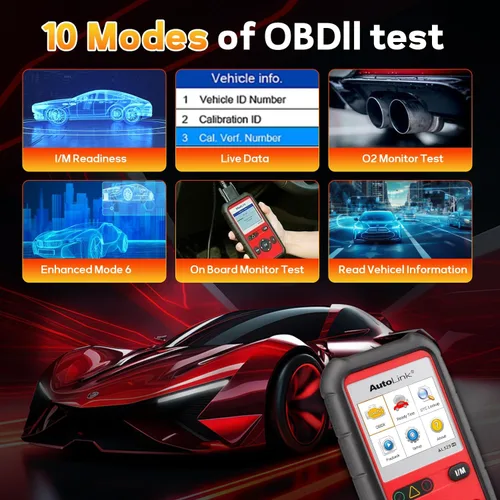 Miniatura 3 de Autel AutoLink AL529HD, lector de código de vehículo, escáner de código AL529 OBD2 avanzado, AutoVIN lectura de códigos mejorados