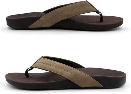 Miniatura 3 de Sandalias ortopédicas Snapper para hombre, elegantes y cómodas sandalias ortopédicas con soporte de arco biomecánico correa de lona duradera